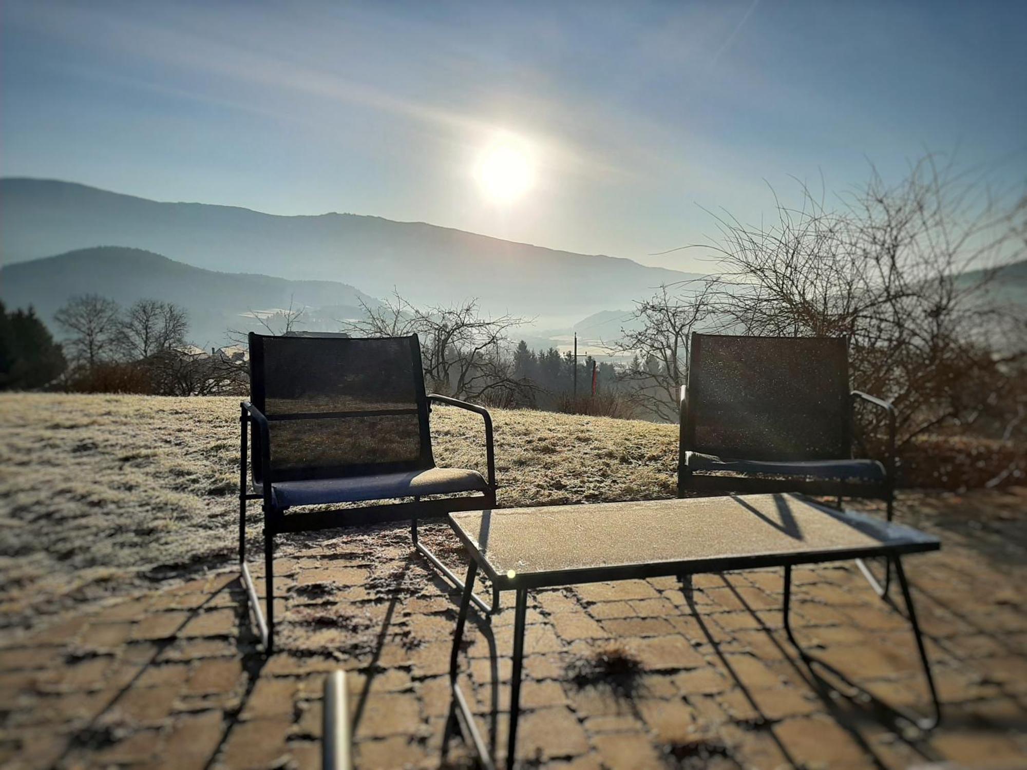 Auszeit Am Weinhof Apartment Loschental Bagian luar foto