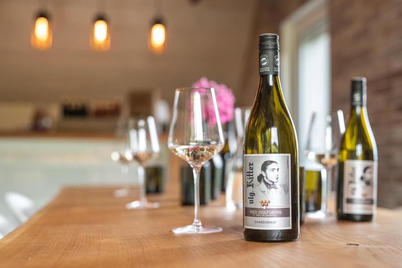 Auszeit Am Weinhof Apartment Loschental Bagian luar foto